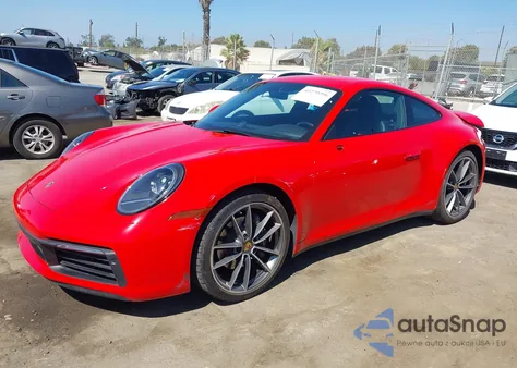 2020 Porsche 911 Carrera из США, поврежденный, VIN WP0AA2A97LS205866